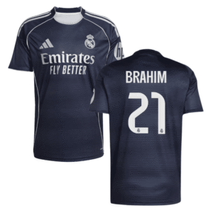 Real Madrid Brahim Díaz 21 Away Trikot 2025-2026