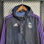 Real Madrid Windbreaker 2023-2024 - Schwarz Lila