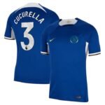 Chelsea Marc Cucurella 3 Home Trikot 2023-2024
