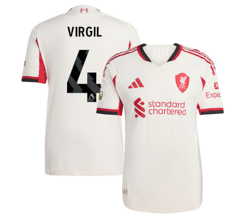 FC Liverpool Virgil van Dijk 4 Away Trikot 2025-2026