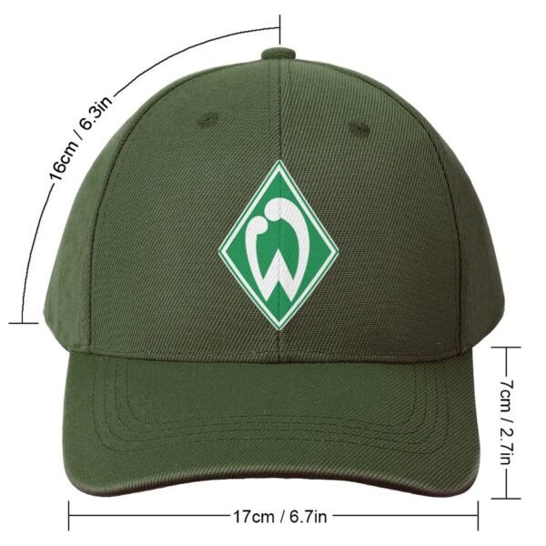 Unisex Werder Bremen Baseball Cap Verstellbar Reine Farbe Baseballkappe Mütze