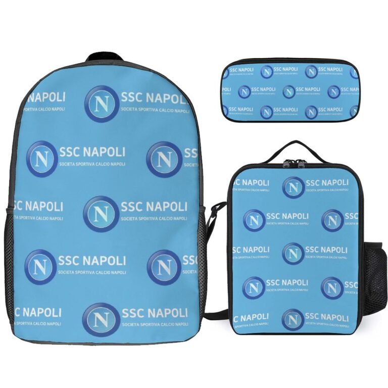 SSC Neapel Student Schulranzen Lunchbag Stifttasche Kombination