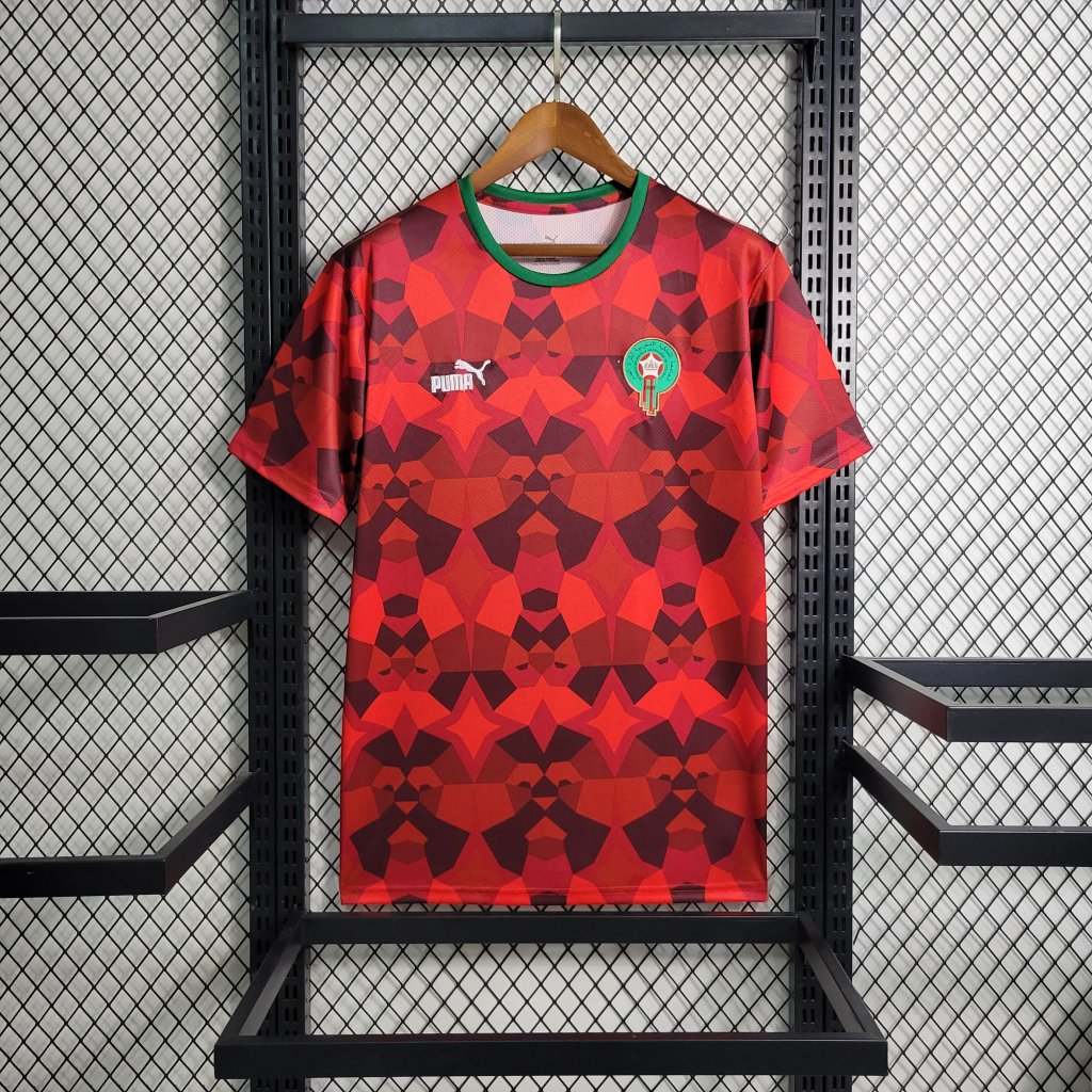 Marokko Home Trikot 2023-2024 Marokko Home Trikot 2023-2024