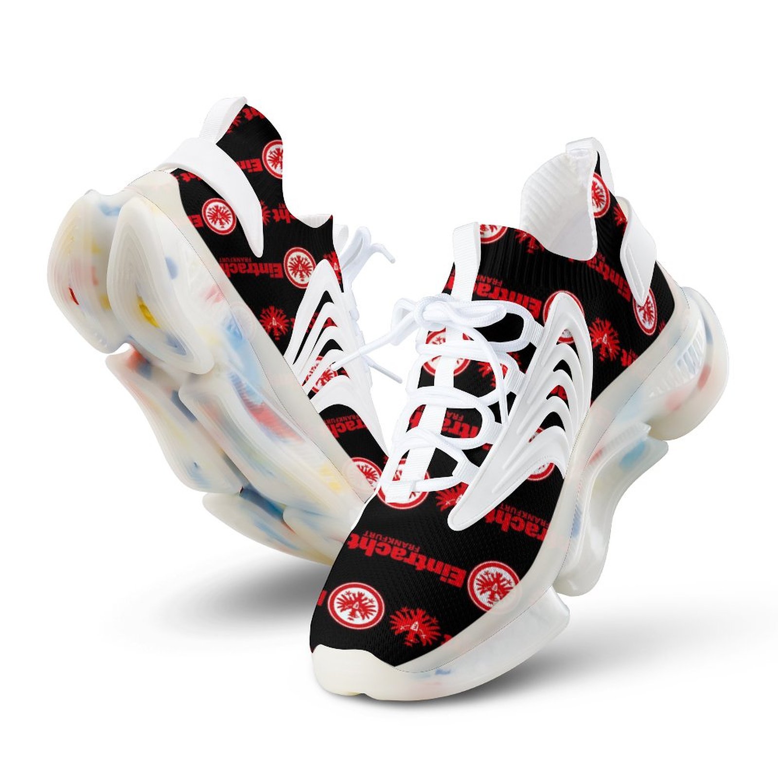 Eintracht Frankfurt Männer Elastische Laufschuhe Turnschuhe Eintracht Frankfurt Männer Elastische Laufschuhe Turnschuhe