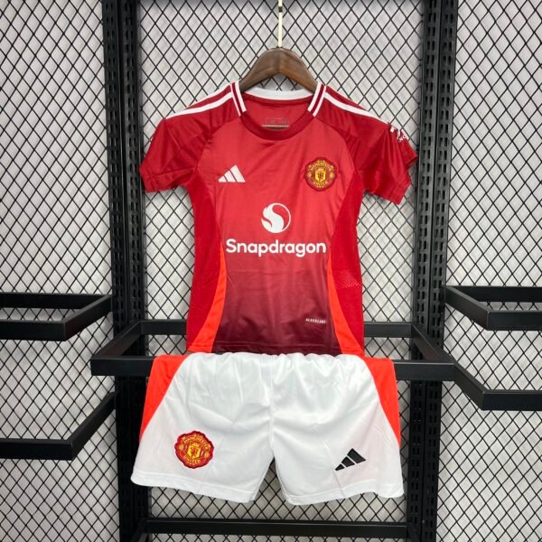 Manchester United Cristiano Ronaldo 7 Heimtrikot Kinder Mini Kit 2024-2025