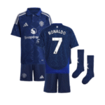 Manchester United Cristiano Ronaldo 7 Auswärtstrikot Kinder Mini Kit 2024-2025