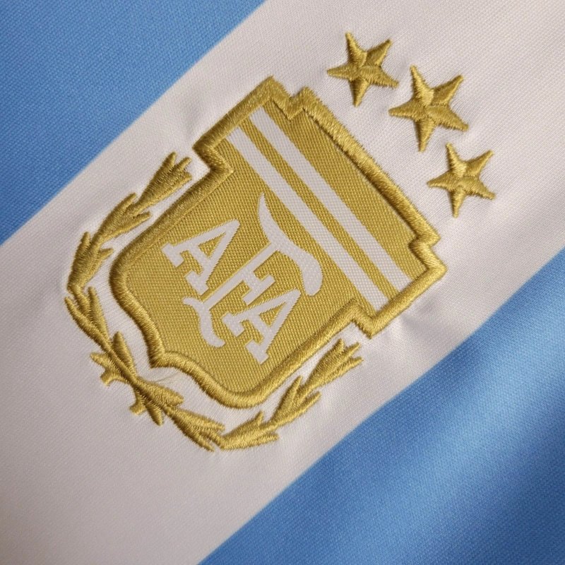 Argentinien Heimtrikot Kinder Minikit 2024-2025 Argentinien Heimtrikot Kinder Minikit 2024-2025