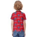 Paris Saint-Germain Jungen Mädchen Kurzarm 3D-Druck T-Shirt Rundhals-Sommerhemd Tops