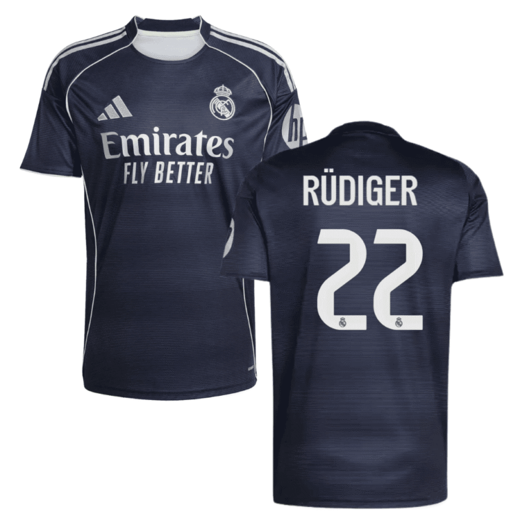 Real Madrid Antonio Rüdiger 22 Away Trikot 2025-2026