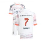 Bayern München Serge Gnabry 7 Auswärtstrikot Kinder 2025-2026