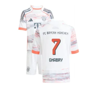 Bayern München Serge Gnabry 7 Auswärtstrikot Kinder 2025-2026