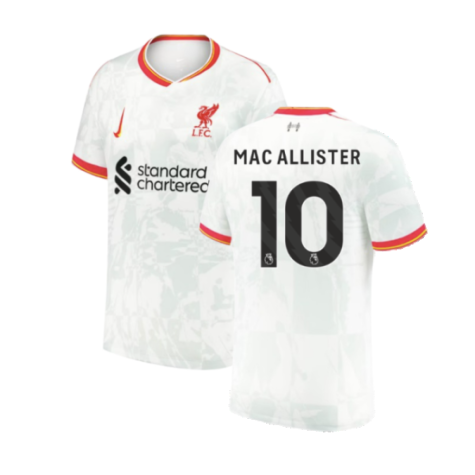 FC Liverpool Alexis Mac Allister 10 Third Trikot 2024-2025