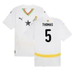 Ghana Thomas Partey 5 Away Trikot 2024-2025