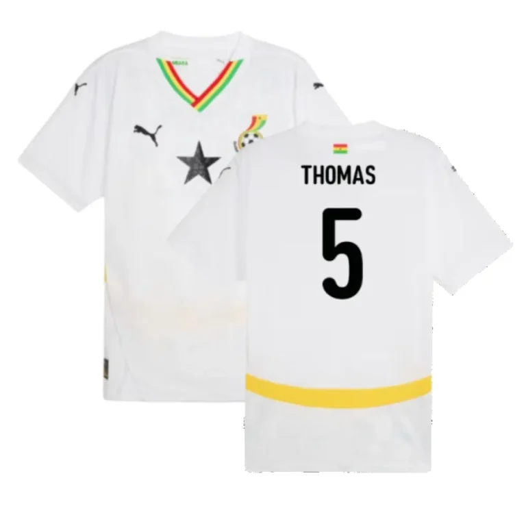 Ghana Thomas Partey 5 Away Trikot 2024-2025