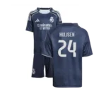 Real Madrid Dean Huijsen 24 Auswärtstrikot Kinder 2025-2026