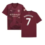 Manchester City Omar Marmoush 7 Third Trikot 2024-2025