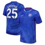 Chelsea Moisés Caicedo 25 Home Trikot 2025-2026