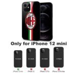 AC Mailand Stoßfest Glaskasten Handyhüllen & Cover Für IPhone 12