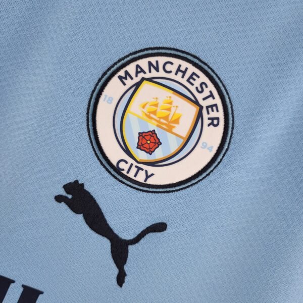 Man City Erling Haaland 9 Heimtrikot Kinder Mini Kit 2022-2023