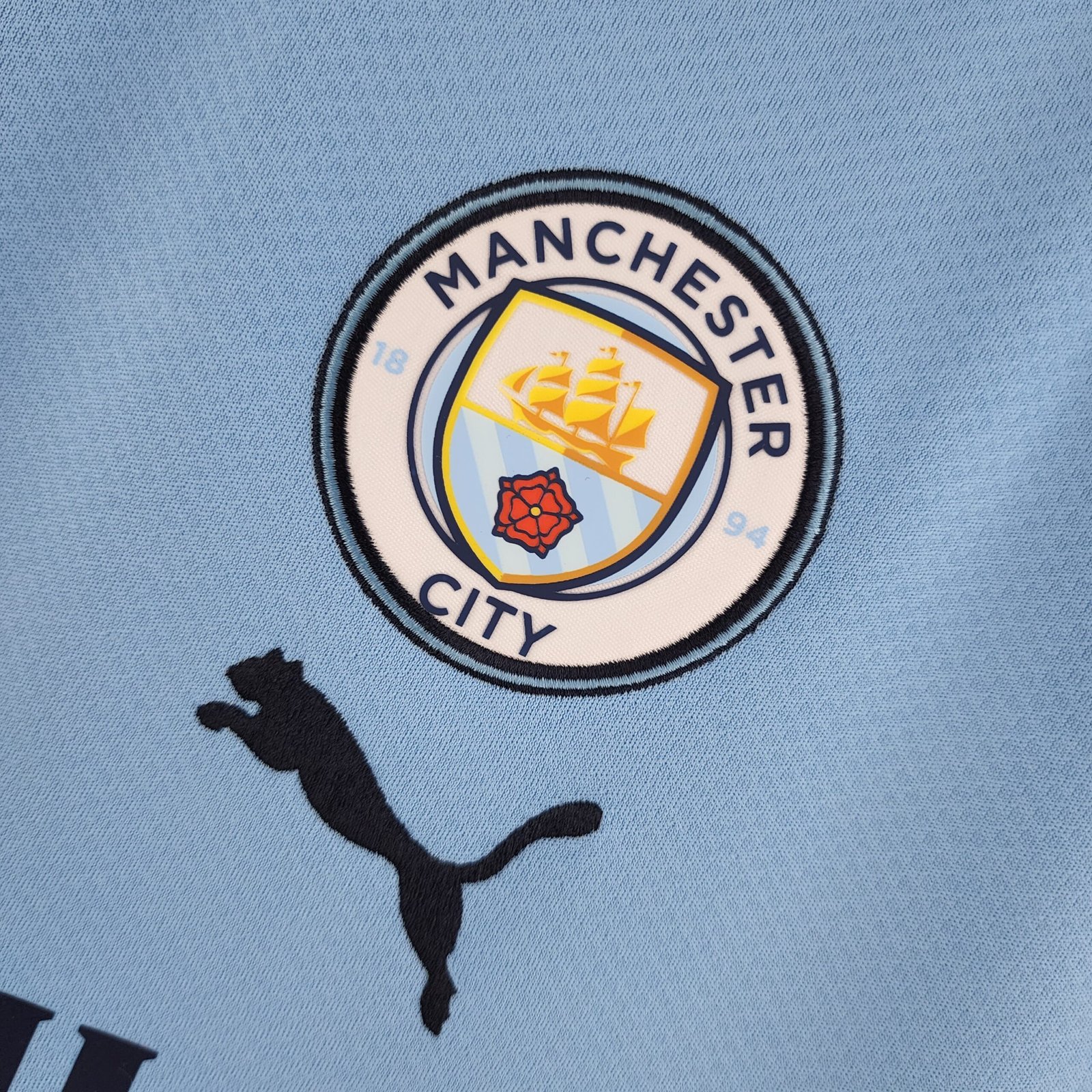 Man City Erling Haaland 9 Heimtrikot Kinder Mini Kit 2022-2023 Man City Erling Haaland 9 Heimtrikot Kinder Mini Kit 2022-2023