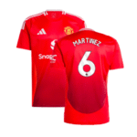 Manchester United Lisandro Martínez 6 Home Trikot 2024-2025
