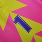 Mexiko Jorge Campos Klassisch und Retro Torwart Trikot - Rosa