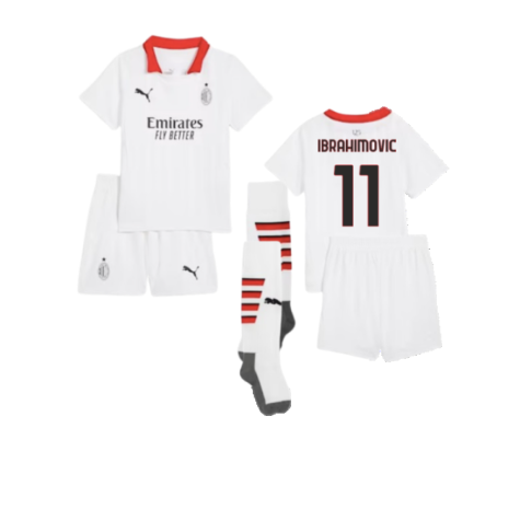 AC Mailand Zlatan Ibrahimovic 11 Auswärtstrikot Kinder 2024-2025