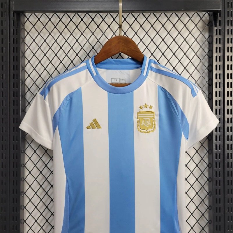 Argentinien Heimtrikot Kinder Minikit 2024-2025 Argentinien Heimtrikot Kinder Minikit 2024-2025