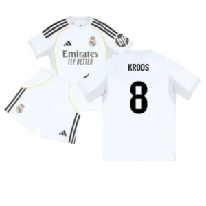 Real Madrid Toni Kroos 8 Heimtrikot Kinder 2025-2026