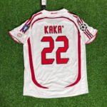 AC Mailand Kaka 22 Retro Away Trikot 2006-2007