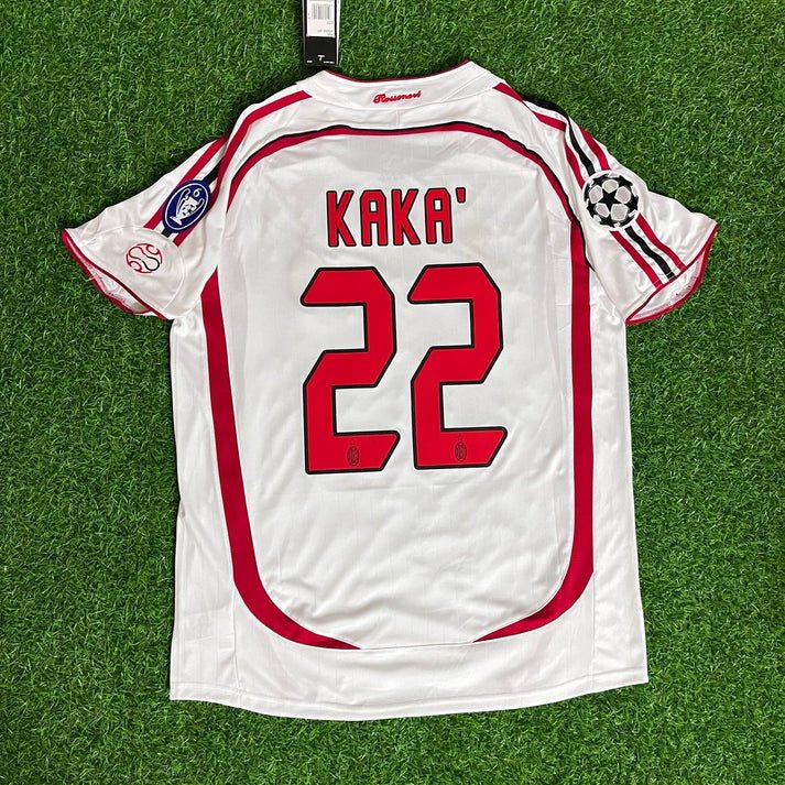 AC Mailand Kaka 22 Retro Away Trikot 2006-2007