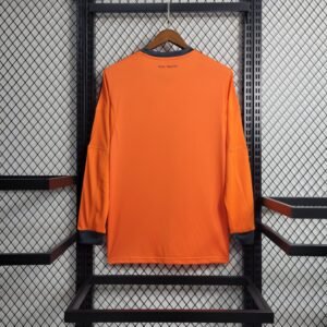 Real Madrid Retro Langarm Third Trikot 2013-2014 - Orange