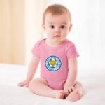 Leicester City Baby Bodysuit Strampler Schlafanzug Mit Kurzen Ärmeln