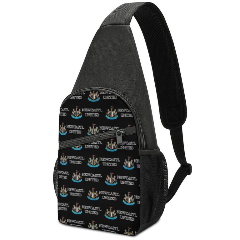 Newcastle United Crossbody Backpack Leichte Umhängetaschen Sling-Rucksack