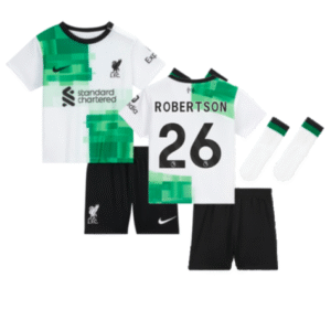 FC Liverpool Andrew Robertson 26 Auswärtstrikot Kinder Minikit 2023-2024