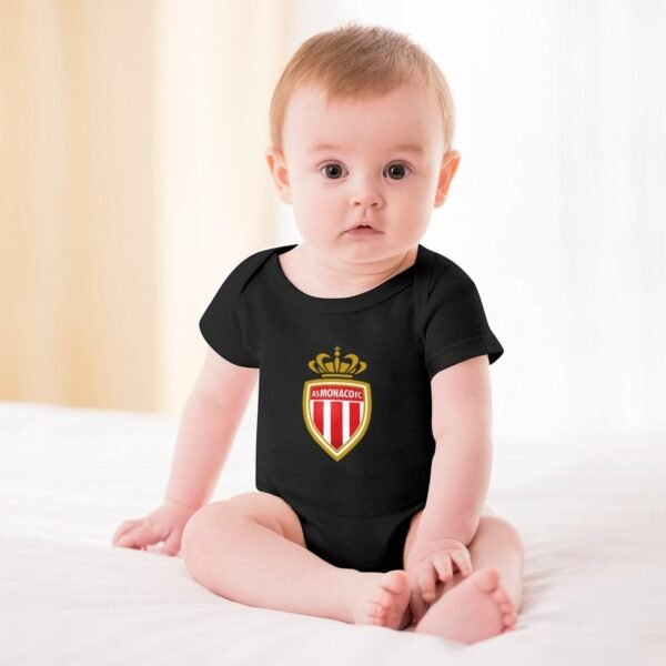 AS Monaco Baby Bodysuit Strampler Schlafanzug Mit Kurzen Ärmeln