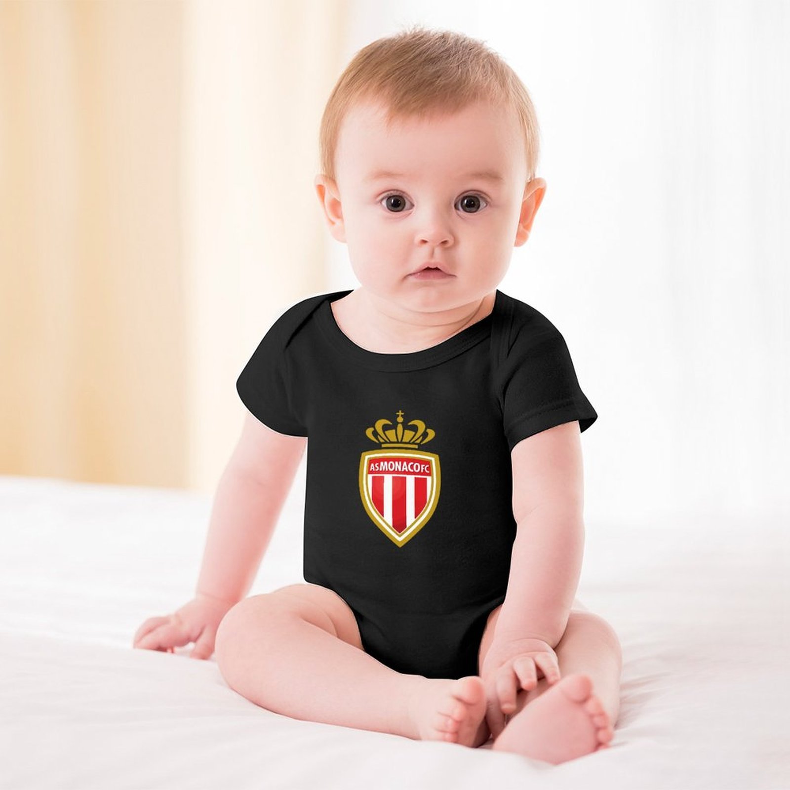 AS Monaco Baby Bodysuit Strampler Schlafanzug Mit Kurzen Ärmeln AS Monaco Baby Bodysuit Strampler Schlafanzug Mit Kurzen Ärmeln