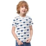Hamburger SV Jungen Mädchen Kurzarm 3D-Druck T-Shirt Rundhals-Sommerhemd Tops