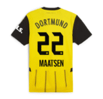 Borussia Dortmund Ian Maatsen 22 Home Trikot 2024-2025