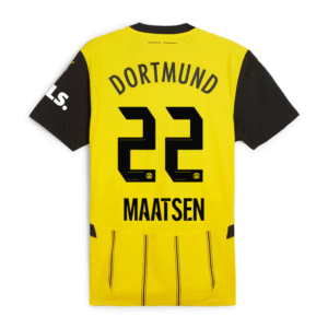 Borussia Dortmund Ian Maatsen 22 Home Trikot 2024-2025