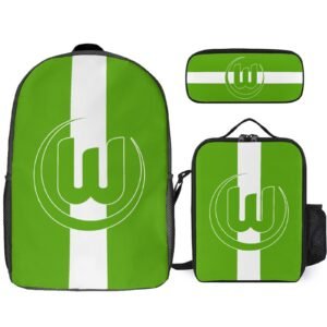 VfL Wolfsburg Student Schulranzen Lunchbag Stifttasche Kombination