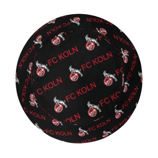 FC Köln Karomuster Sommer Sonnenhut Reversible Bucket Hat