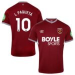 West Ham United Lucas Paquetá 10 Home Trikot 2025-2026