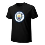 Manchester City Core Stretch Slim Cneck Gildan Tee T-Shirt Herren