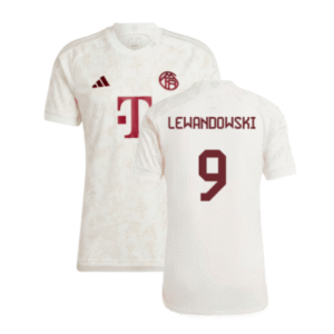 FC Bayern München Robert Lewandowski 9 Third Trikot 2023-2024