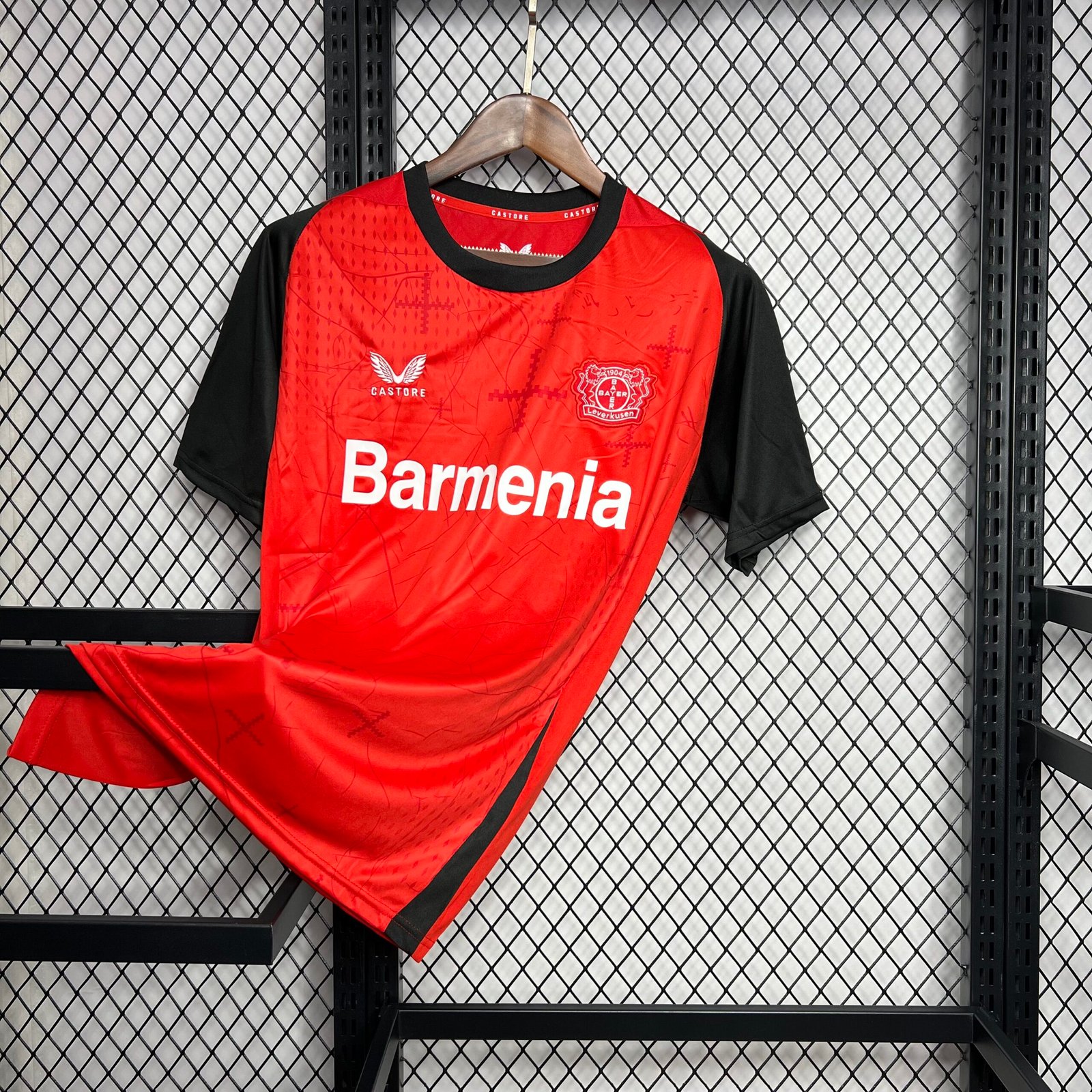 Bayer Leverkusen Florian Wirtz 10 Home Trikot 2024-2025 Bayer Leverkusen Florian Wirtz 10 Home Trikot 2024-2025