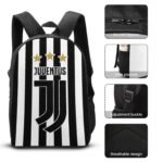 Juventus FC Student Schulranzen Lunchbag Stifttasche Kombination