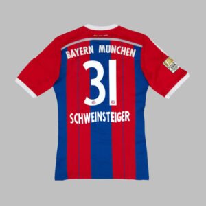 FC Bayern München Bastian Schweinsteiger 31 Retro Home Trikot 2014-2015