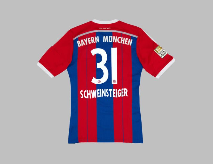 FC Bayern München Bastian Schweinsteiger 31 Retro Home Trikot 2014-2015