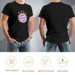 Bayern München Core Stretch Slim Cneck Gildan Tee T-Shirt Herren